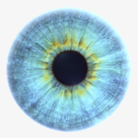 Eye Blue Aesthetic Stickers Transparent Freetoedit - Blue Eye Iris Png, Png Download, Transparent PNG