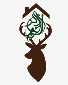 Picture About The Company - Black Outlining Of An Reindeer Head, HD Png Download, Transparent PNG