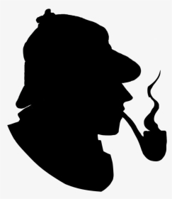 Sherlock Holmes Museum Detective Private Investigator - Silhouette Talking Head Clipart, HD Png Download, Transparent PNG
