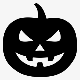 Jack O Lantern Halloween Pumpkin Jack Skellington Silhouette - Jack O Lantern Black, HD Png Download, Transparent PNG