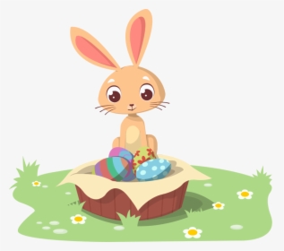 Cartoon,clip Art,rabbits And Bunny,graphics,easter - Transparent Easter Bunny Photos Clipart, HD Png Download, Transparent PNG