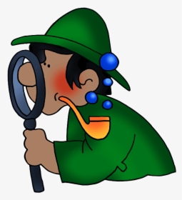 Kid Detective Images Png Image Clipart - Sherlock Holmes Cartoon Png, Transparent Png, Transparent PNG