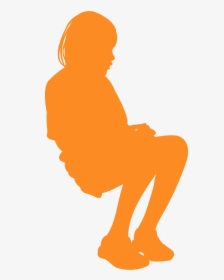 Baby Silhouette Orange, HD Png Download, Transparent PNG