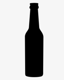 Beer Bottle Silhouette Vector Free, HD Png Download, Transparent PNG