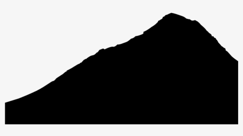 Mountain Silhouette - Summit, HD Png Download, Transparent PNG
