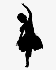 Free Png Children Dancing Clipart Png Png Image With - Silhouette Little Girl Dancing, Transparent Png, Transparent PNG
