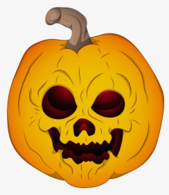 Hd Halloween Evil Pumpkin - Evil Jack O Lantern, HD Png Download, Transparent PNG