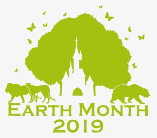 Earth Month - Silhouette, HD Png Download, Transparent PNG