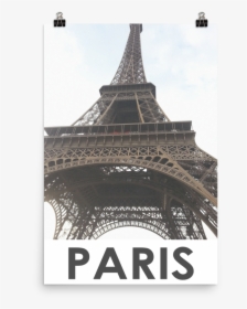 Transparent Eiffel Tower Silhouette Png - Eiffel Tower, Png Download, Transparent PNG