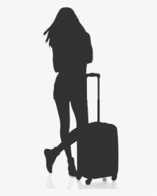 Travel Woman Icon Png, Transparent Png, Transparent PNG