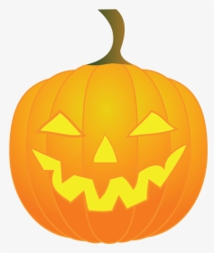 Evil Jack O Lantern Clipart - Halloween Decor Vector Png, Transparent Png, Transparent PNG