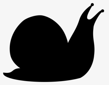 Snail Silhouette Animal Information - Snail Silhouette Clipart, HD Png Download, Transparent PNG