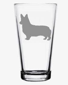 Pembroke Welsh Corgi Dog Pint Glass  title Pembroke - Corgi Svg, HD Png Download, Transparent PNG