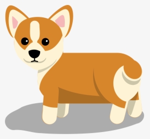 Corgi Dog Clipart - Transparent Background Dog Clipart, HD Png Download, Transparent PNG