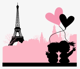 Valentine S Frases Clipart Valentine S Day Heart Gift - Parigi Innamorati, HD Png Download, Transparent PNG