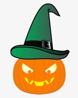 Free Download Pumpkin Clipart Jack O - Witch Hat, HD Png Download, Transparent PNG