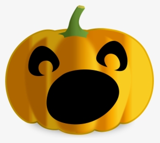 Scared Jack O Lantern Jack O Lantern Halloween Free - Jack O Lantern Scared, HD Png Download, Transparent PNG