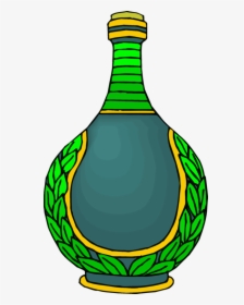 Glass Bottle,artwork,line - Line Drawing Vase, HD Png Download, Transparent PNG
