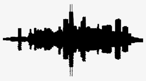 Chicago Skyline Vector Graphics Clip Art - Clipart Chicago Skyline Vector, HD Png Download, Transparent PNG