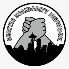 Transparent Seattle Silhouette Png - Seattle Solidarity Network, Png Download, Transparent PNG