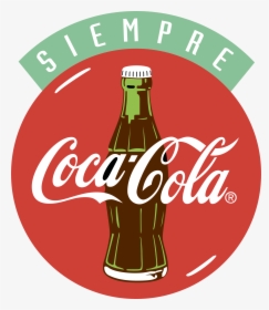 Coca Cola Always Bottle Logo Vector - Coca Cola, HD Png Download, Transparent PNG