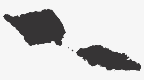 Western Samoa Map Silhouette Free Picture - Flag Of American Samoa, HD Png Download, Transparent PNG