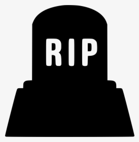 Headstone Cemetery Grave Tomb Rest In Peace - Gravestone Icon, HD Png Download, Transparent PNG