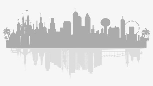 Timeisnow Official Mentoring, Brainstorming And Connecting - Silhouette Orlando Florida Skyline, HD Png Download, Transparent PNG