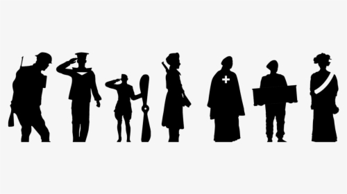 Royal British Legion Silhouettes, HD Png Download, Transparent PNG