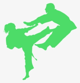 Siluetas De Karate, HD Png Download, Transparent PNG