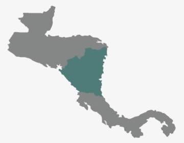 Central America Gdp Map, HD Png Download, Transparent PNG