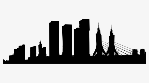Skyscraper Clipart Silhouette, HD Png Download, Transparent PNG