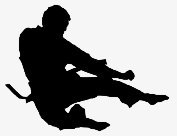 Karate Silhouette Png - Silhouette Karate Png, Transparent Png, Transparent PNG