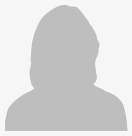 Female Head Silhouette Grey, HD Png Download, Transparent PNG
