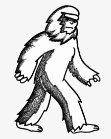 Collection Of Free Cyclops Drawing Bigfoot Download - Easy Simple Bigfoot Drawing, HD Png Download, Transparent PNG