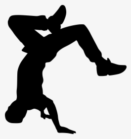 Breakdance Silhouette Png, Transparent Png, Transparent PNG