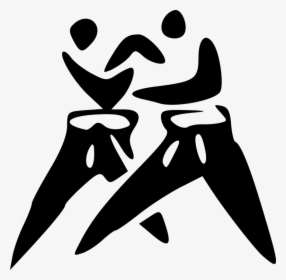 Transparent Karate Silhouette Png - Judo Clipart, Png Download, Transparent PNG