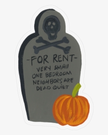Tombstone Print & Cut File - Pumpkin, HD Png Download, Transparent PNG