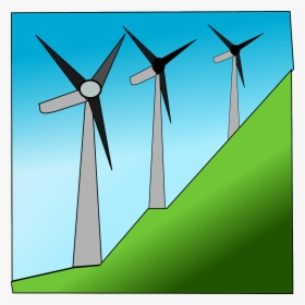 Windmills Wind Energy Renewable Free Picture - Clip Art Of Windmill, HD Png Download, Transparent PNG