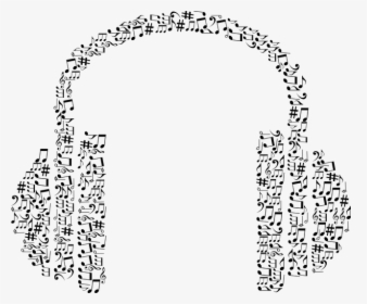 Transparent Listening Ear Clipart - Headphones Music Clip Art, HD Png Download, Transparent PNG