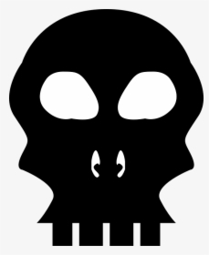 Bones, Head, Silhouette, Skull, Skeleton - Skull Head Png Silhouette, Transparent Png, Transparent PNG