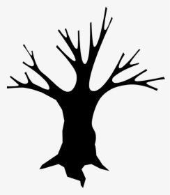 Creepy Tree Cliparts Zone - Spooky Tree Clip Art, HD Png Download, Transparent PNG