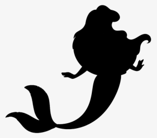 Little Mermaid Silhouette Tshirt Clipart , Png Download - Little Mermaid Disney Quotes, Transparent Png, Transparent PNG