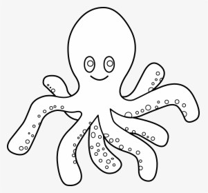 Octopus Desktop Clipart - Preschool Fish Color Page, HD Png Download, Transparent PNG