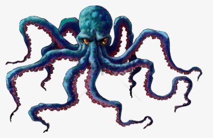 Free Png Octopus Png Png Image With Transparent Background - Sea Monster Transparent Background, Png Download, Transparent PNG