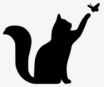 Silhouette Images, Animals Images, Dog Cat, Clip Art, - Cats Silhouette, HD Png Download, Transparent PNG