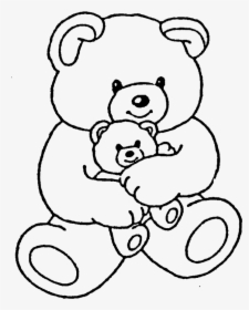Drawing Crafts Teddy Bear - Beautiful Teddy Bear Drawing, HD Png Download, Transparent PNG