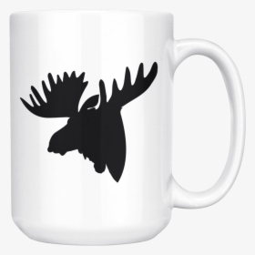 Moose Head Silhouette - Portable Network Graphics, HD Png Download, Transparent PNG