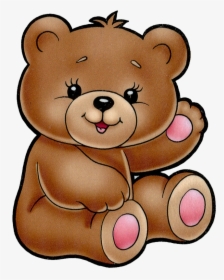 Cute Bear Clipart Cartoon Filii Clipart Teddy Bear - Cute Teddy Bear Cartoon, HD Png Download, Transparent PNG