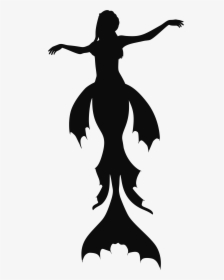 Transparent Mermaid Png - Dark Green Mermaid Tail, Png Download, Transparent PNG